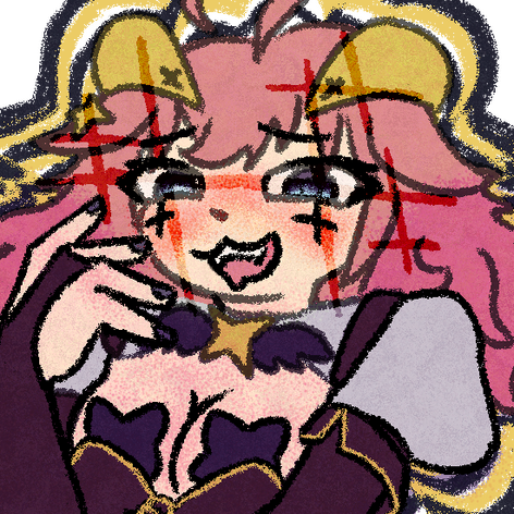 a closeup icon of agnes digital (umamusume) dressed up as magia baiser