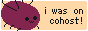 a low-res eggbug saying "i was on cohost!"